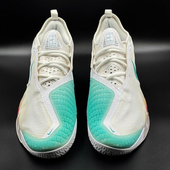 Nike Court React Vapor NXT 'White Washed Teal Red' - Picture 2 of 9